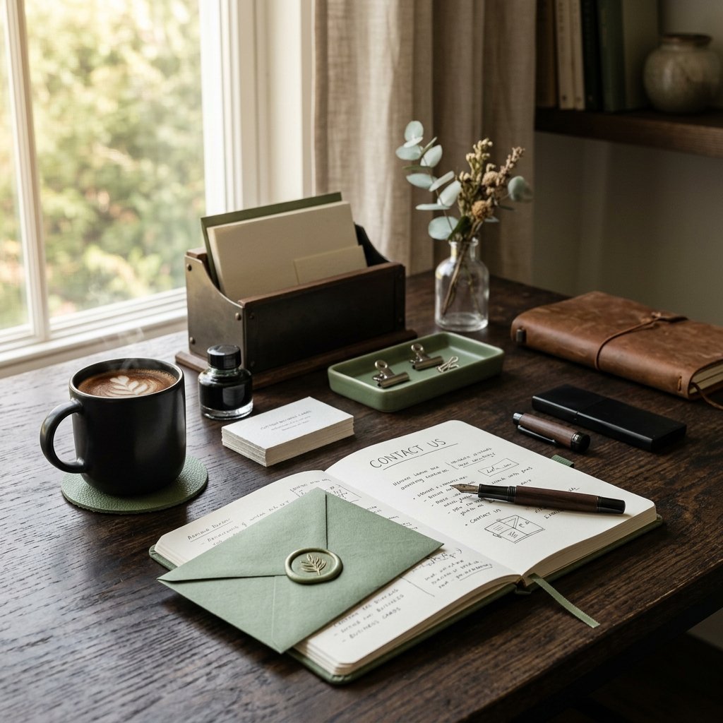 Studio desk space